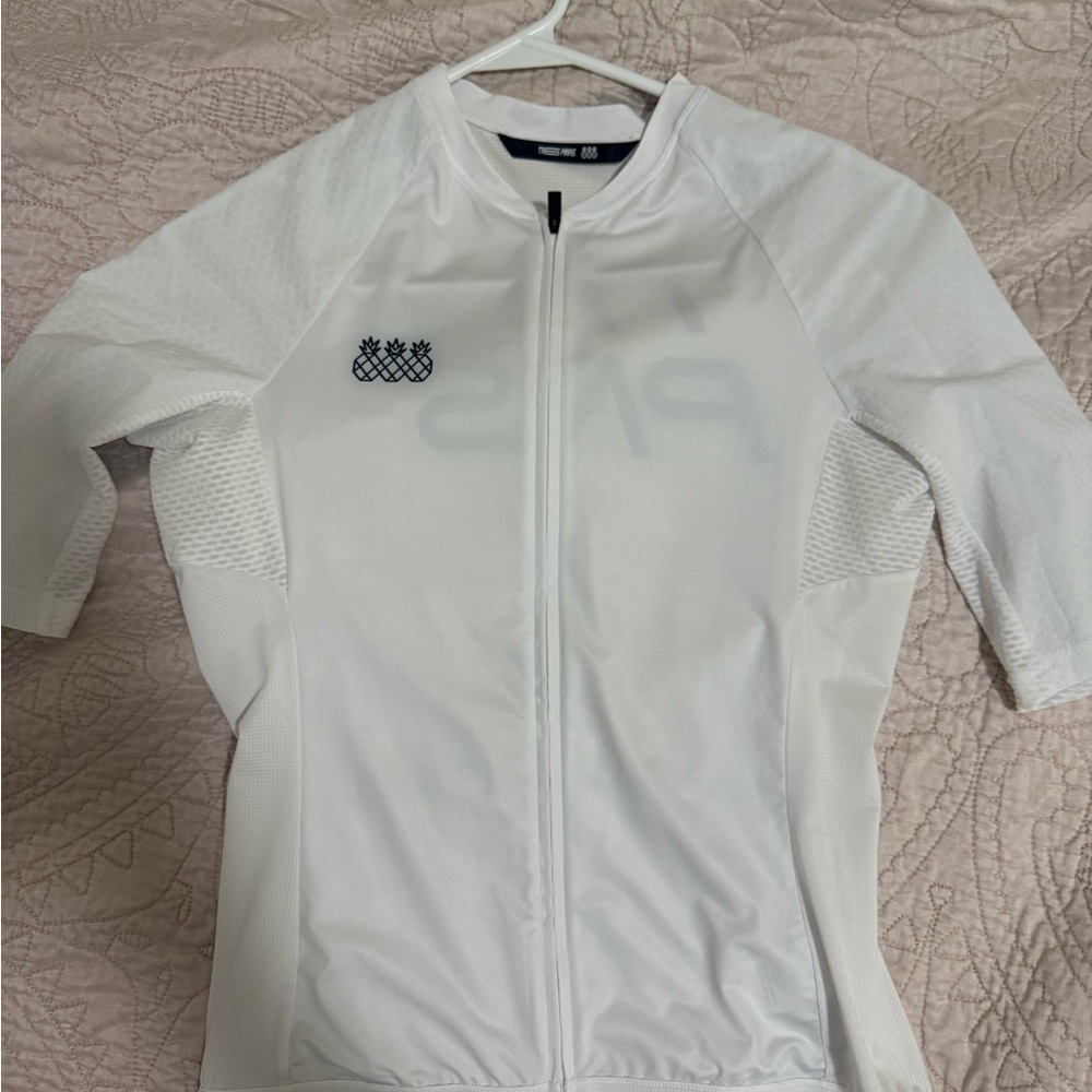 White Women's Bike Shorts by